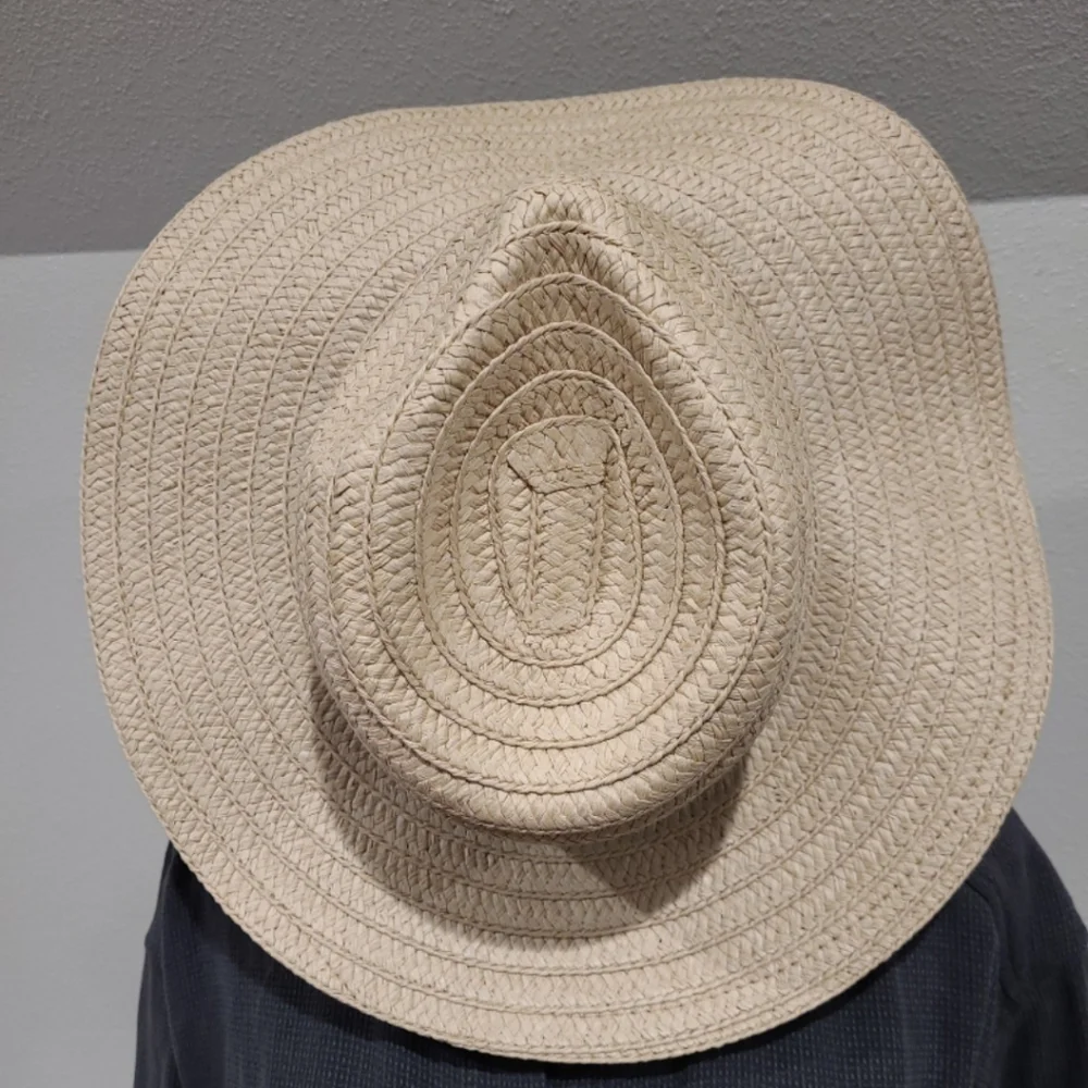 Madewell Fiber Fedora packable hat Women's SZ M/L sold‎ out style MD832 coastal